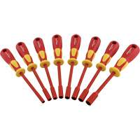 Metric Insulated Nut Driver Set, 1000 V, 8 Pcs Brunswick Fyr & Safety
