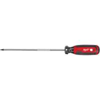 Square Screwdriver, #2 Tip, 12-7/10" L, Cushion Grip Handle Brunswick Fyr & Safety