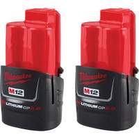 Batteries compactes M12 REDLITHIUM CP2.0, Lithium-ion, 12 V, 2 Ah Brunswick Fyr & Safety