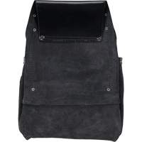 Phantom Collection Heavy-Duty Nail & Tool Bag, Leather, 10 Pockets, Black Brunswick Fyr & Safety
