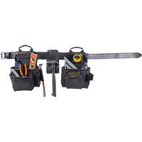 Ensemble de tabliers robustes Phantom 4 morceaux, Cuir, Noir Brunswick Fyr & Safety