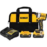 ATOMIC MAX* Cordless Impact Wrench With Hog Ring Anvil Kit, 20 V, 1/2" Socket Brunswick Fyr & Safety