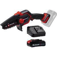 Cordless Compact Pruning Chain Saw with 2.5Ah Battery & Charger Starter Kit, 6", Battery Powered, 18 V Brunswick Fyr & Safety
