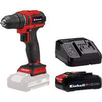 Cordless Drill/Driver with 2.5Ah PXC Battery & Charger Starter Kit, Lithium-Ion, 18 V, 3/8" Chuck, 354 in-lbs Torque Brunswick Fyr & Safety