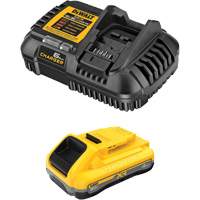 Ensemble de bloc-pile et chargeur XR POWERPACK, Lithium-ion, 20 V, 4 Ah Brunswick Fyr & Safety