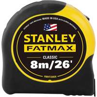 Ruban &agrave; mesurer FATMAX, 1-1/4" x 26'/8 m, Marques de goujon Imp&eacute;rial & m&eacute;trique Brunswick Fyr & Safety