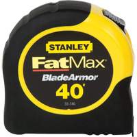 Ruban &agrave; mesurer FatMax Classic avec saillie de 11', 1-1/4" x 40', Marques de goujon Imp&eacute;rial Brunswick Fyr & Safety