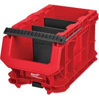 PACKOUT Compact Crate, 15-1/2" x 9-1/2" x 8-3/4", Black/Red Brunswick Fyr & Safety