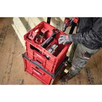 PACKOUT XL Crate, 15-3/4" x 18-5/8" x 15", Black/Red Brunswick Fyr & Safety
