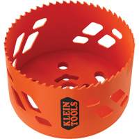 Hole Saw, 3-1/2", 2" Depth of Cut, Bi-Metal Brunswick Fyr & Safety