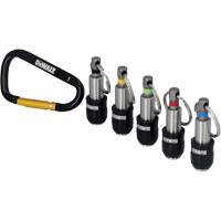 5-Piece Keyring Bit Holder Set Brunswick Fyr & Safety