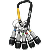 5-Piece Keyring Bit Holder Set Brunswick Fyr & Safety