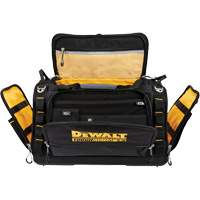 Sac &agrave; outils de chantier ToughSystem 2.0 r&eacute;sistant &agrave; la salet&eacute;, 1680 Denier, 50 pochettes, Noir/Jaune Brunswick Fyr & Safety