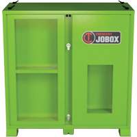 Onsite PPE Storage Cabinet, Steel, High-Visibility Lime Green Brunswick Fyr & Safety