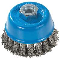 Knot-Twisted Wire Cup Brush, 3" Dia. x M14 Arbor YC635 | Brunswick Fyr & Safety