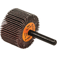 Flap Wheels-Coolcut Flap Wheels, Aluminum Oxide, 60 Grit, 1-1/2" x 1" x 1/4" Brunswick Fyr & Safety