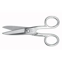 Electrician's Scissors, 5-1/4", Rings Handle UG815 | Brunswick Fyr & Safety