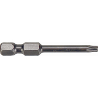 1/4" Torx&reg; Power Bits, Torx, T-5 Tip, 1/4" Drive Size, 1-15/16" Length Brunswick Fyr & Safety