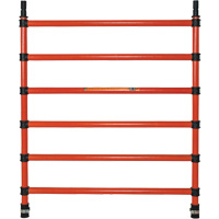 Composants pour &eacute;chafaudages la tour en fibre de verre, Montant d'extr&eacute;mit&eacute;, 47" la x 60" h Brunswick Fyr & Safety