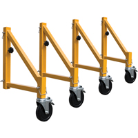 Mobile Work Scaffolding - Maxi Square Steel Scaffolding Accessories, Outrigger, 19-1/4" W x 24" H VC203 | Brunswick Fyr & Safety