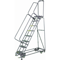 All Directional Ladders, 6 Steps, 24" Step Width, 60" Platform Height, Steel VC402 | Brunswick Fyr & Safety