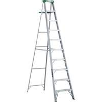 Commercial Duty Stepladders (2400 Series), 10', Aluminum, 225 lbs. Capacity, Type 2 VC459 | Brunswick Fyr & Safety