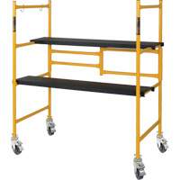 Ensemble de petit &eacute;chafaudage de base de 4' Jobsite Series, Cadre Acier, 41" p x 45-3/4" h Brunswick Fyr & Safety