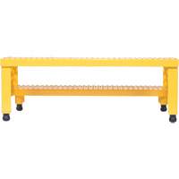 Adjustable Step-Mate Stand, 2 Step(s), 36-3/16" W x 22-7/8" L x 15-1/4" H, 500 lbs. Capacity Brunswick Fyr & Safety