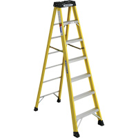 Step Ladder, 7', Fibreglass, 300 lbs. Capacity, Type 1A VD507 | Brunswick Fyr & Safety