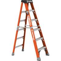 Escabeau, 6', Fibre de verre, Capacit&eacute; 375 lb, Type 1AA Brunswick Fyr & Safety