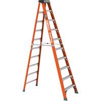 Escabeau, 10', Fibre de verre, Capacit&eacute; 375 lb, Type 1AA Brunswick Fyr & Safety