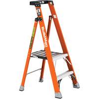 Safespace Platform Step Ladder, 2', 300 lbs. Cap. Brunswick Fyr & Safety