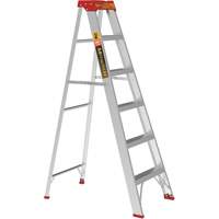 Step Ladder, 6', Aluminum, 200 lbs. Capacity, Type 3 Brunswick Fyr & Safety