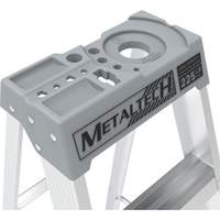 Step Ladder with Paint Tray, 10', Aluminum, 225 lbs. Capacity, Type 2 Brunswick Fyr & Safety