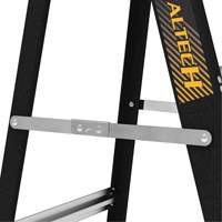 Step Ladder with Paint Tray, 10', Fibreglass, 250 lbs. Capacity, Type 1 Brunswick Fyr & Safety