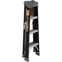 Step Ladder with Paint Tray, 4', Fibreglass, 250 lbs. Capacity, Type 1 Brunswick Fyr & Safety