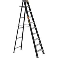 Step Ladder with Paint Tray, 10', Fibreglass, 250 lbs. Capacity, Type 1 Brunswick Fyr & Safety