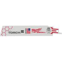 The Torch Sawzall&reg; Blades, Bi-Metal, 14 TPI, 6" L x 1" W Brunswick Fyr & Safety