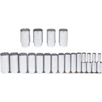 Jeu de douilles, 19 Mcx, Prise de 1/2", Profond Brunswick Fyr & Safety