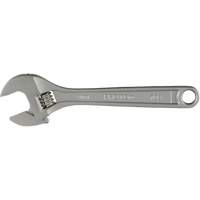 Adjustable Wrench With CLIK-STOP&reg;, 8" L, Plain Brunswick Fyr & Safety
