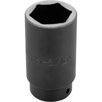 Socket, Impact, 1-5/16", 1/2" Drive, 6 Points, Deep Brunswick Fyr & Safety