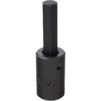 Socket Bit, Hex, 1/2" x 3-5/8" L, 1/2" Drive Brunswick Fyr & Safety