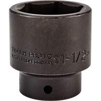Socket, Impact, 1-1/2", 1/2" Drive, 6 Points Brunswick Fyr & Safety