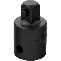 Socket Adapter, Impact, 1/2" Drive, 3/8" Socket, 1-7/16" L Brunswick Fyr & Safety