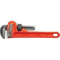 Heavy-Duty Cast Iron Pipe Wrench, 3/4" Jaw Capacity, 6" Long, Powder Coated Finish, None Handle Brunswick Fyr & Safety