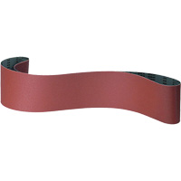 Cloth Belt, 4" W x 36" L, Aluminum Oxide, 80 Grit Brunswick Fyr & Safety