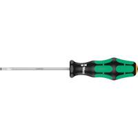 Tournevis &agrave; fente, Tige de 4 mm, Ronde, 7-25/32" lo, Prise en Plastique Brunswick Fyr & Safety