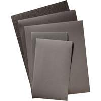 Sanding Paper Sheet, 9" x 11", 320 Grit, Silicon Carbide VU273 | Brunswick Fyr & Safety