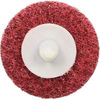 Disque de conditionnement de surface &agrave; remplacement rapide Standard Abrasives, 2" dia., Grain Moyen, Oxyde d'aluminium Brunswick Fyr & Safety