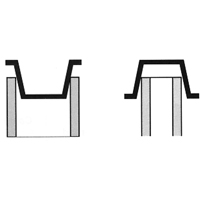 Plastic End Cap, 1/2" Dia. Brunswick Fyr & Safety